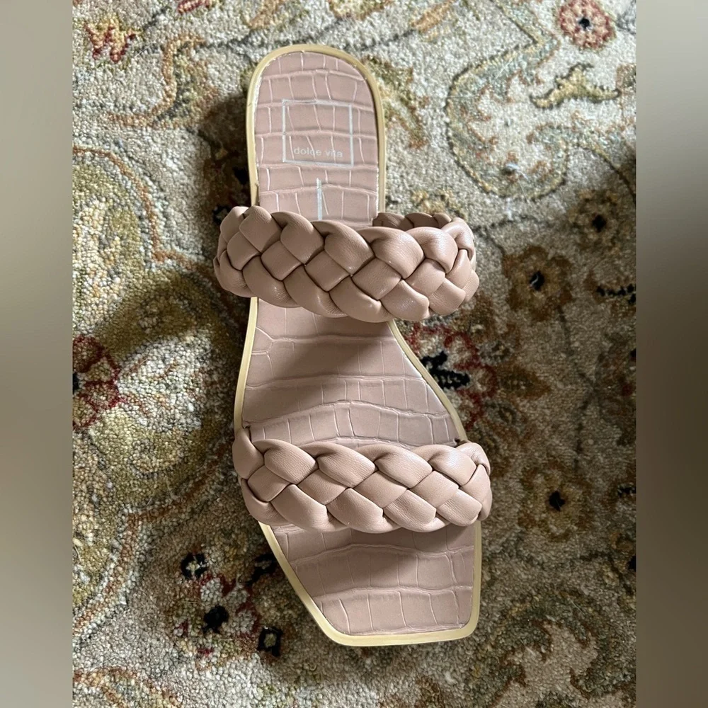Dolce Vita Double Braided Flat Sandal - Picture 2 of 5